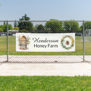 Banderoles Honey Hive et Bee Business Banner