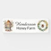 Banderoles Honey Hive et Bee Business Banner (Horizontal)