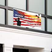 Banderoles Honneur et souvenir du courageux (Bâtiment extérieur)