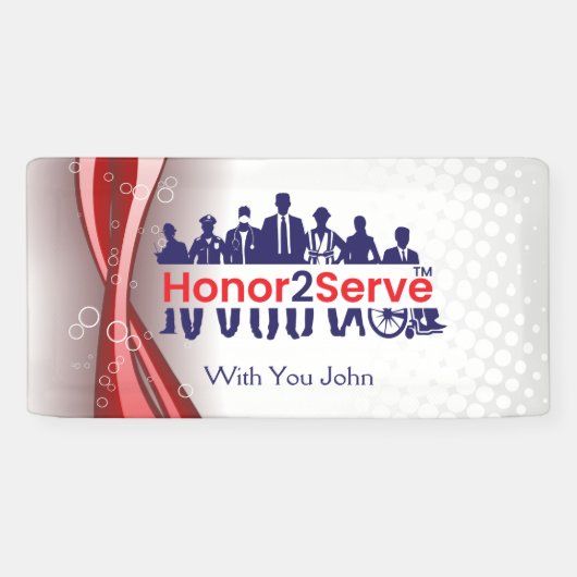 Banderoles Honor2Serve (Horizontal)