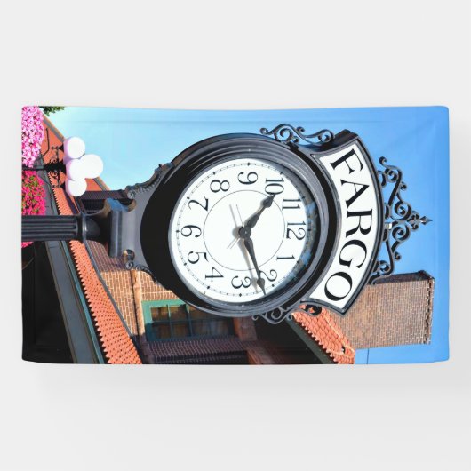 Banderoles Horloge de Fargo (Horizontal)