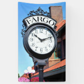 Banderoles Horloge de Fargo (Vertical)