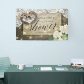 Banderoles Horseshoe Hydrangea Country Fête des mariées Bienv (Salon professionnel)