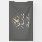 Banderoles Horseshoes Mariage campagnard rustique (Vertical)