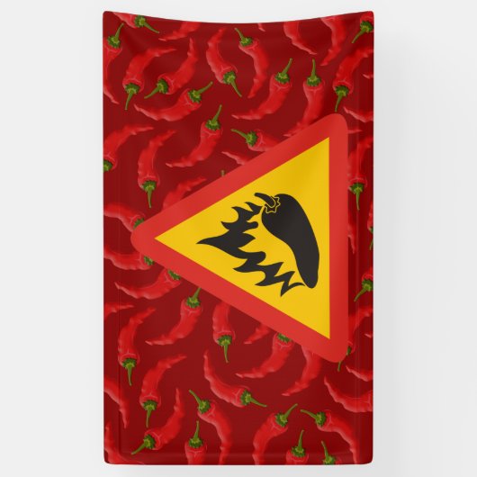 Banderoles Hot pepper danger (Vertical)