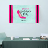 Banderoles Hot rose Stiletto High Heure Bachelorette Party (Salon professionnel)