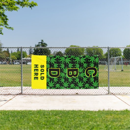 Banderoles Huile CBD Premium Vendu Ici Adv Large (Insitu)