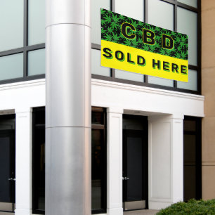 Banderoles Huile CBD Premium vendue ici Adv