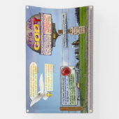 Banderoles Huit Versets De La Bible À Vivre ! (Verticale)