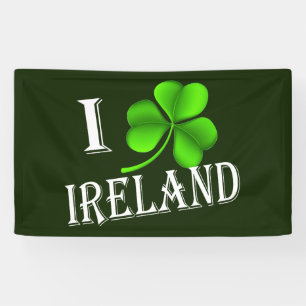 Banderoles I Irlande Shamrock en poids (h) bnrcn