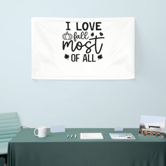 Banderoles I Love Fall Most All Classic T-Shirt (Salon professionnel)