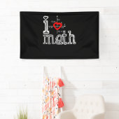 Banderoles I Love Math I Heart Math Mathématiques (En situation)