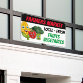 Banderoles Idées de présentation du marché agricole (Bâtiment extérieur)