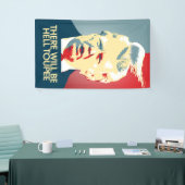 Banderoles Il y aura postiche d'enfer - propagande (Salon professionnel)