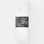 Banderoles Illustrated Christmas Nativity Scene (Vertical)