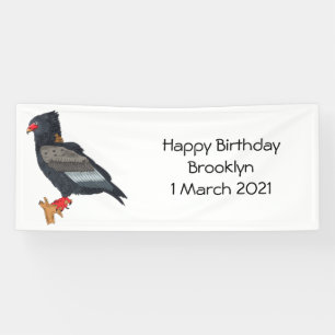 Banderoles Illustration Bateleur Eagle