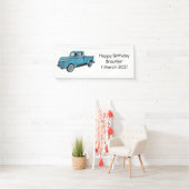 Banderoles Illustration classique de la caricature pour camio (En situation)