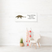 Banderoles Illustration d'Ankylosaurus (En situation)