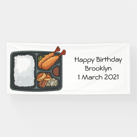 Banderoles Illustration de Bento (Horizontal)