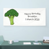 Banderoles Illustration de Broccoli (Salon professionnel)