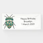 Banderoles Illustration de bug Picasso (Horizontal)