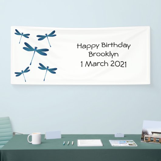 Banderoles Illustration de dragonfly (Salon professionnel)