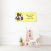 Banderoles Illustration de gâteau de pain d'épices (En situation)