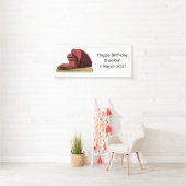 Banderoles Illustration de jambon (En situation)