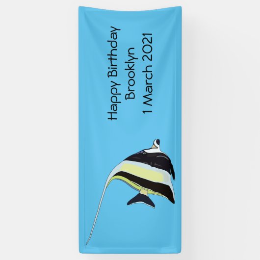 Banderoles Illustration de l'idole mauresque (Vertical)