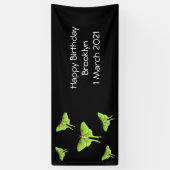 Banderoles Illustration de Luna Moth (Vertical)
