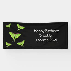 Banderoles Illustration de Luna Moth