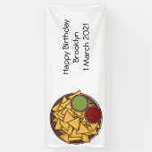 Banderoles Illustration de Nachos (Vertical)