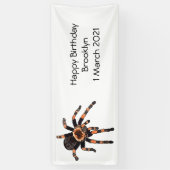 Banderoles Illustration de Tarantula (Vertical)