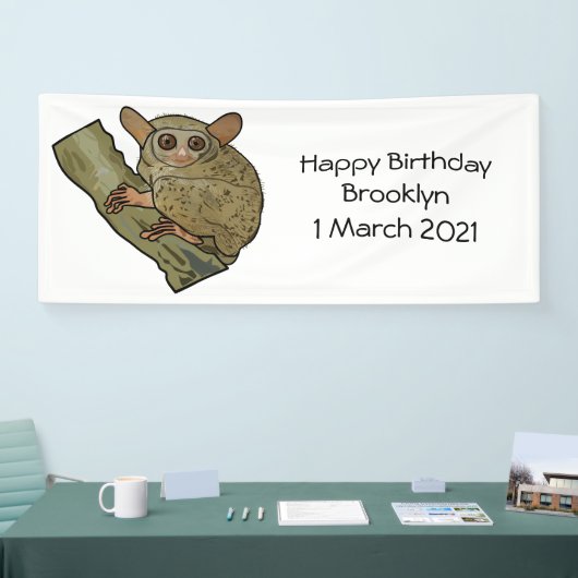 Banderoles Illustration de Tarsier (Salon professionnel)