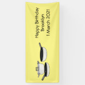 Banderoles Illustration des jeux de cuisine (Vertical)