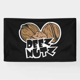 Banderoles Illustration drôle de Deez Nutz
