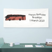 Banderoles Illustration du bus (Salon professionnel)