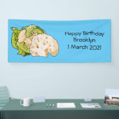 Banderoles Illustration du chou-fleur (Salon professionnel)