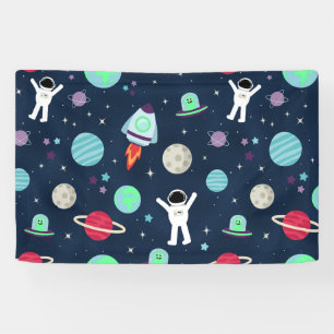 Banderoles Illustration du Motif spatial