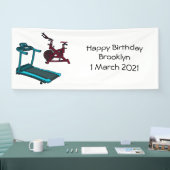 Banderoles Illustration du tapis roulant et de la bande dessi (Salon professionnel)