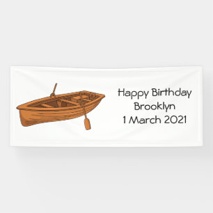 Banderoles Illustration d'un bateau à roues