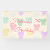 Banderoles Illustration d'un joli noeud de ruban (Horizontal)