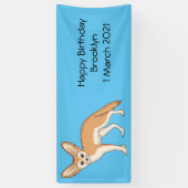 Banderoles Illustration Fennec fox (Vertical)