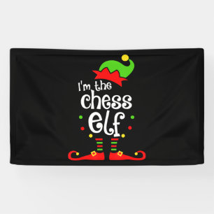 Banderoles im chess elf xmas famille ami cadeau de noël