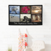 Banderoles Image horizontale de collage de photo de la (En situation)