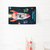 Banderoles Immense Collage Photo Deux | 2e Anniversaire Space (Insitu)