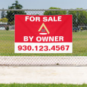 Banderoles Immobilier à vendre par le propriétaire (Insitu)