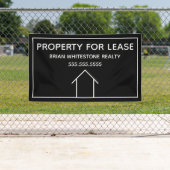 Banderoles Immobilier de vente de propriété pour location de  (En situation)