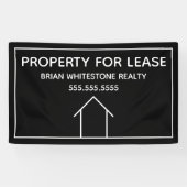 Banderoles Immobilier de vente de propriété pour location de  (Horizontal)