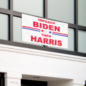 Banderoles Impeindre Biden et Harris  (Bâtiment extérieur)